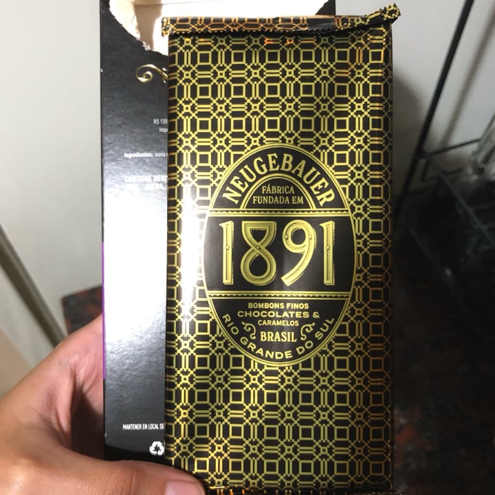 photo of 1891 Chocolate 70% cacao shared by @vegandann on  11 Mar 2024 - review