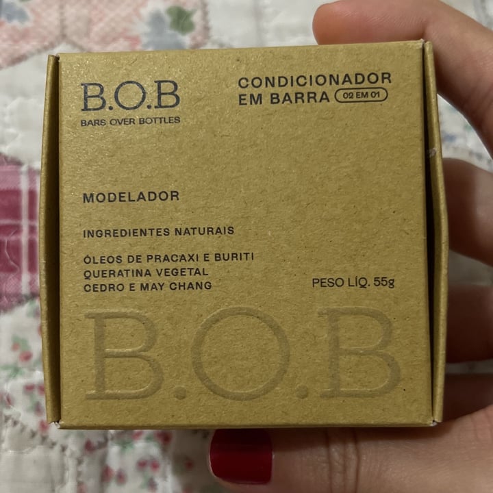 photo of B.O.B Condicionador Modelador shared by @zcr on  31 Jan 2024 - review