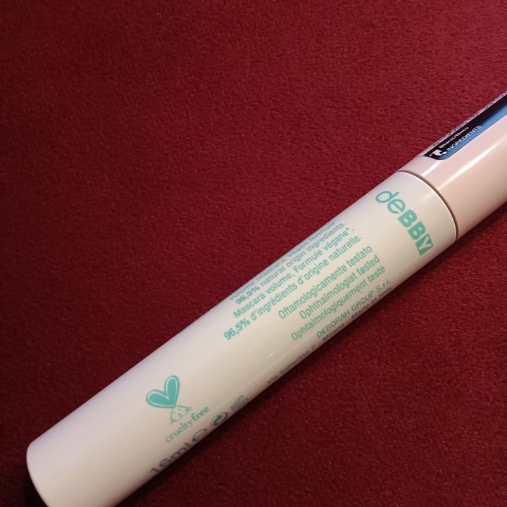photo of Debby Volume mascara 100% clean shared by @artemisianera on  03 Mar 2024 - review