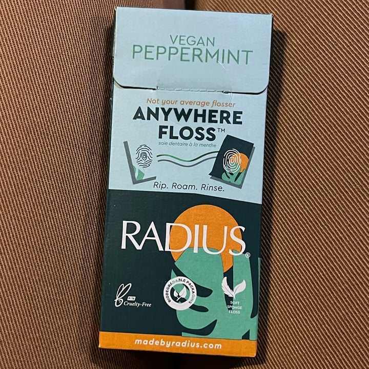 Radius Vegan Peppermint Anywhere Floss Review abillion