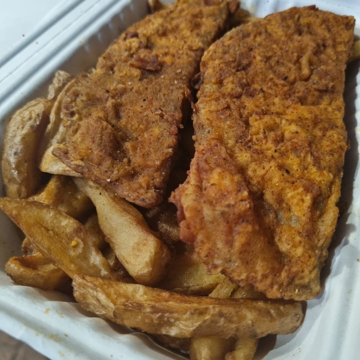 photo of Vegan Butcherie by Romeo & Vero (Delivery and Takeaway) Vegan Fish Platter shared by @carmz on  17 Oct 2023 - review