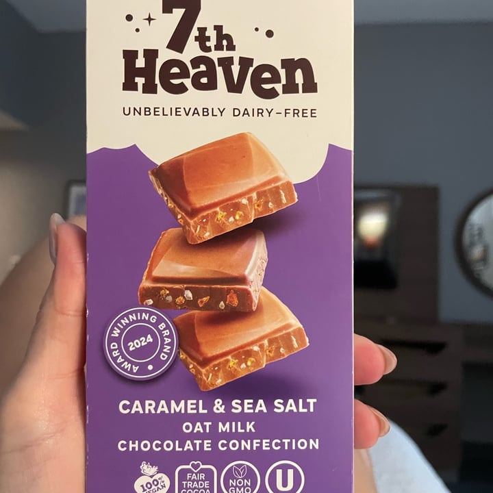 photo of 7th Heaven Caramel and Sea Salt Oat Milk Chocolate Confection shared by @canica on  29 Sep 2025 - review