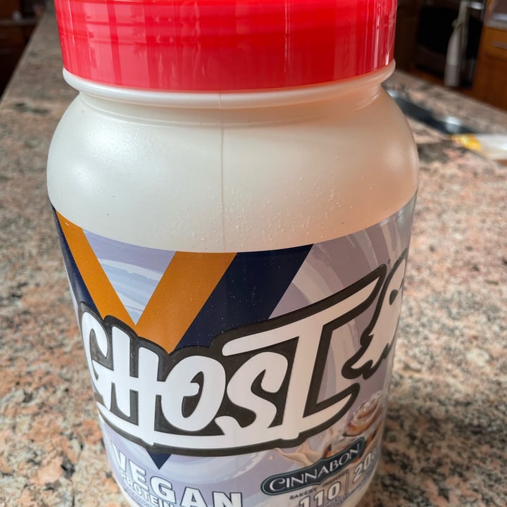 photo of Ghost Vegan Protein Cinnabon shared by @thevagrantvegan on  26 Aug 2025 - review