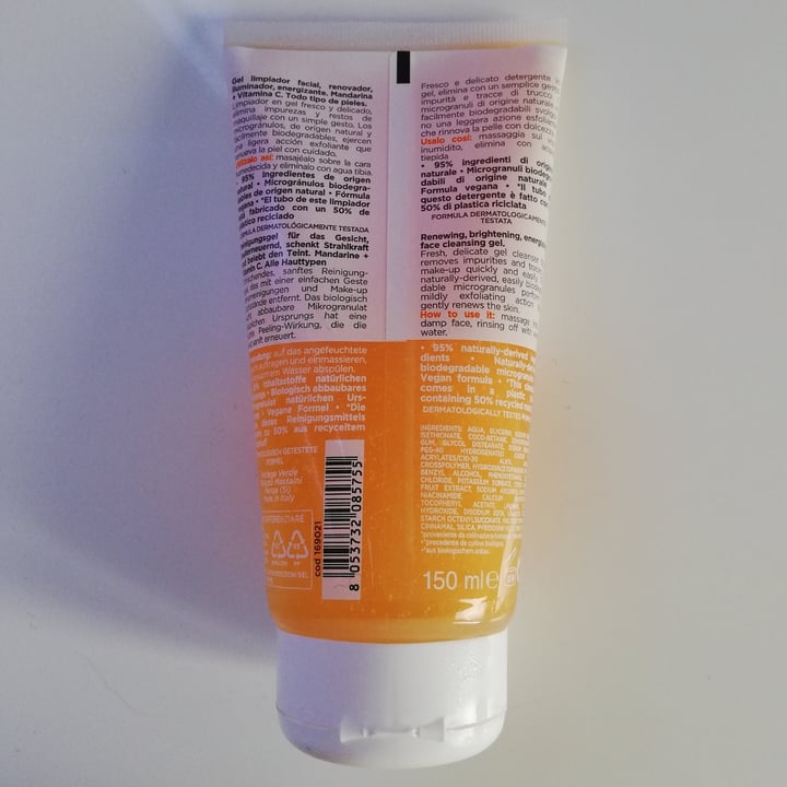 photo of Bottega Verde Gel detergente viso vitamina c+ shared by @callmeancy on  09 Sep 2025 - review
