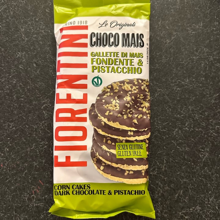 photo of Fiorentini Choco mais gallette con cioccolato fondente e granella di pistacchio shared by @irfer on  03 Oct 2023 - review