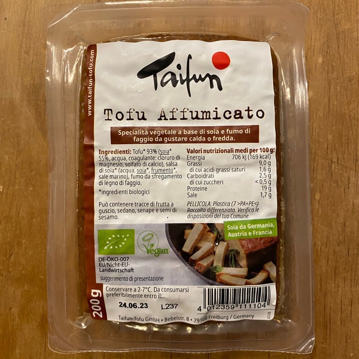 photo of Taifun Tofu Affumicato shared by @pippoarde97 on  29 Aug 2023 - review