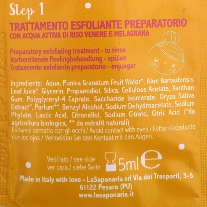 photo of La Saponaria Wondermask 2 steps shared by @manoveg on  21 Oct 2023 - review