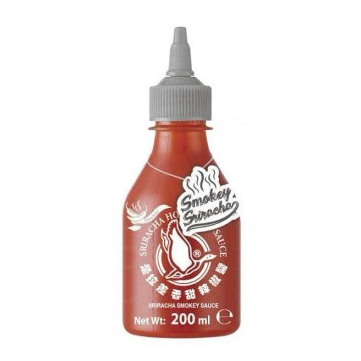 photo of Flying Goose Brand Smokey Sriracha Chili Sauce shared by @kathrynsveganjourney on  16 May 2024 - review