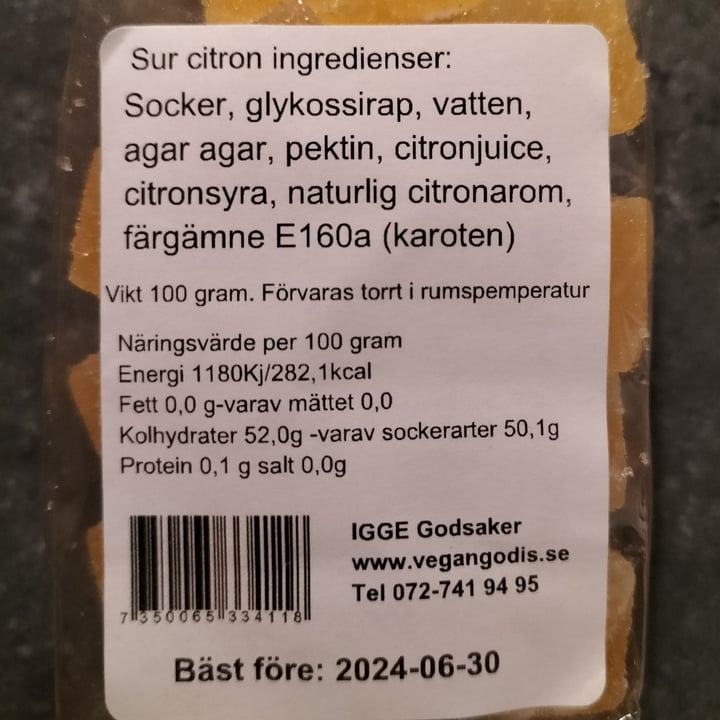 photo of Vegangodis Sur Citron shared by @nyssa-katie on  11 Sep 2023 - review