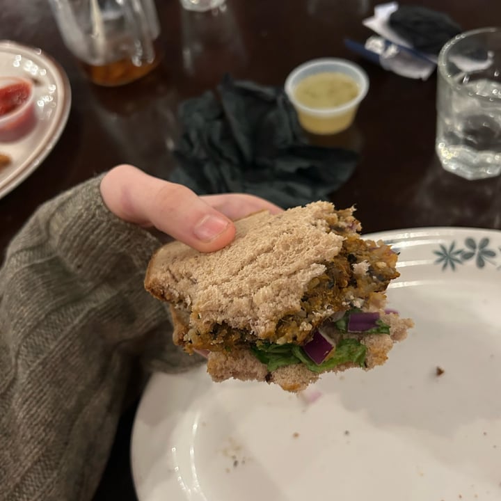 photo of MoonShadow Sweet Potato and Black Bean Veggie Burger shared by @eleanorzora on  24 Feb 2024 - review