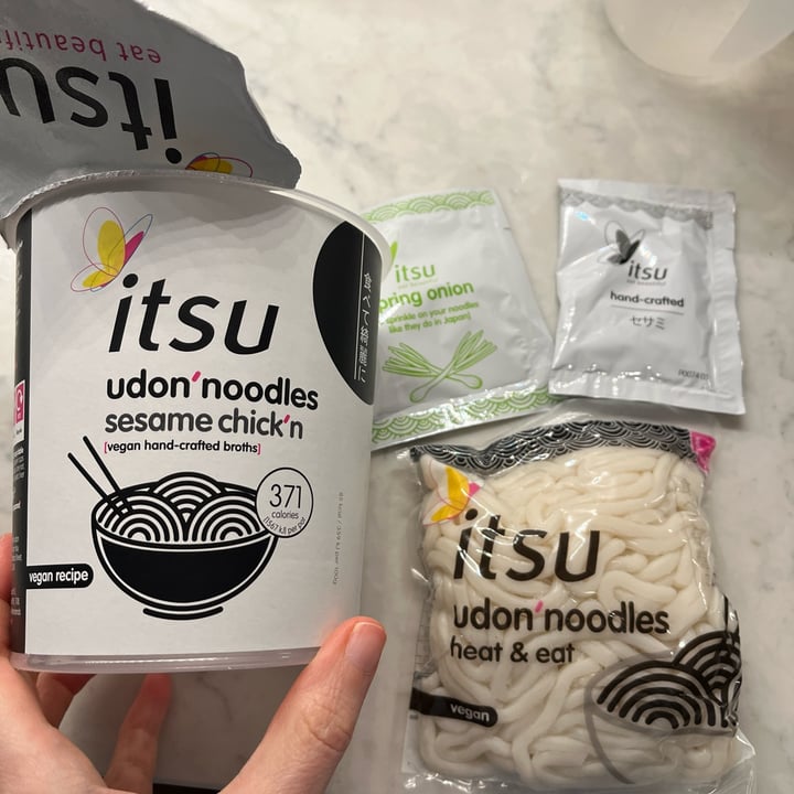 itsu udon’noodles sesame chick’n Review abillion