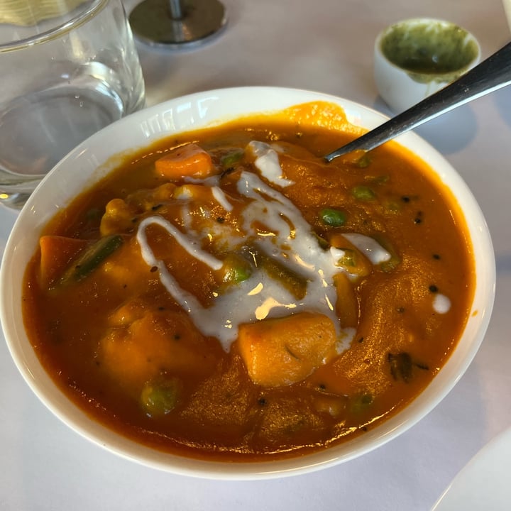 photo of The Leaf Indian Restaurant Mango Vegetable Curry shared by @devon0 on  21 Mar 2024 - review