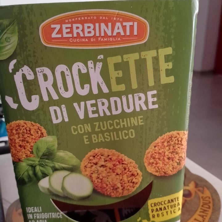 photo of Zerbinati crockette di verdure con zucchine e basilico shared by @vivalavita on  28 Aug 2023 - review