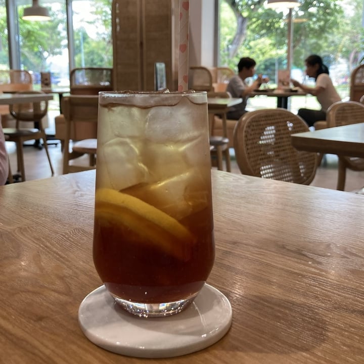 photo of Lotus Café 蓮心食坊 Iced Lemon Tea shared by @cheddarhamster on  25 Oct 2023 - review