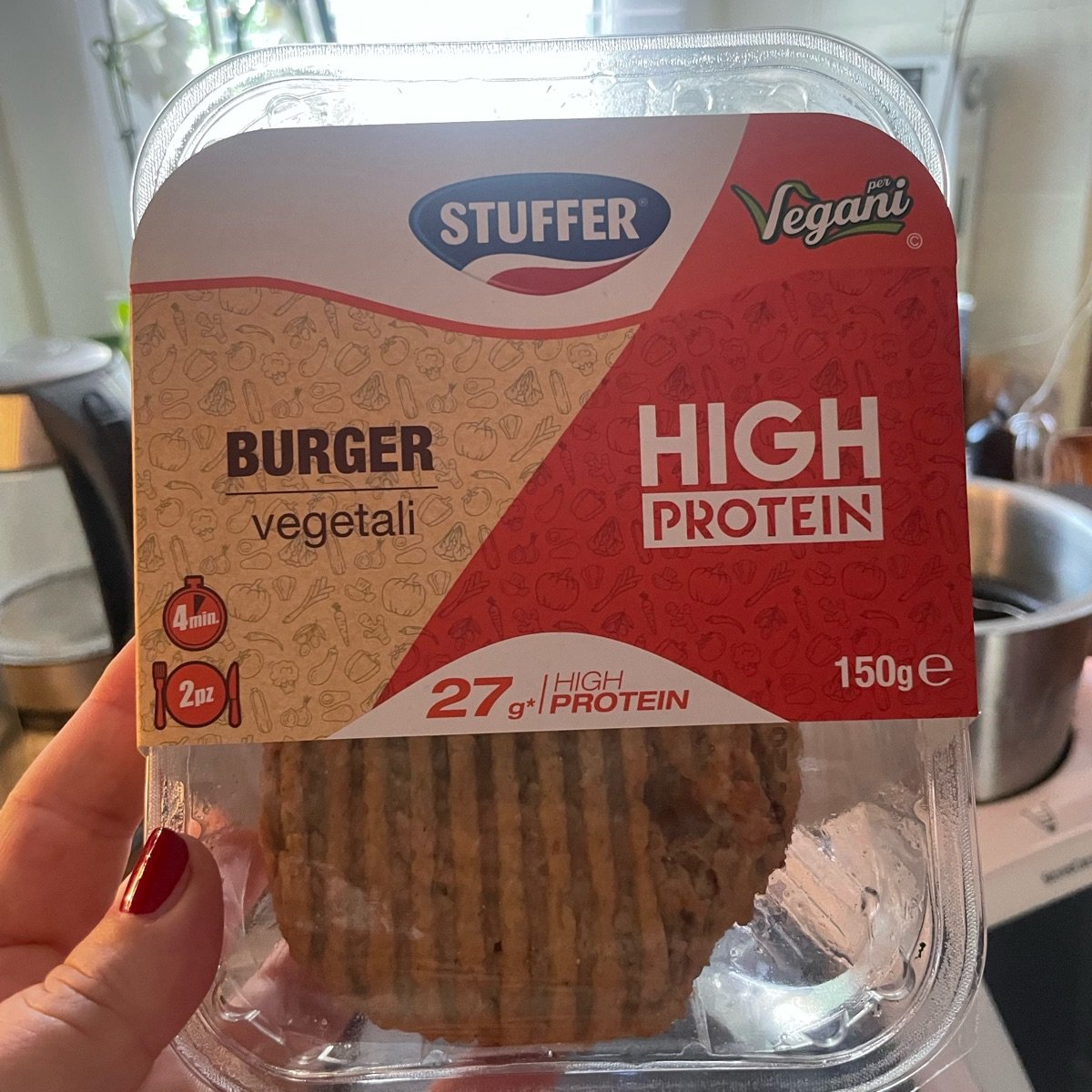 Burger vegetali from STUFFER - Vegan Product Reviews & Ratings | abillion