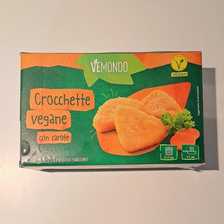 photo of Vemondo Crocchette vegane con carote shared by @orsolapi on  02 Apr 2024 - review