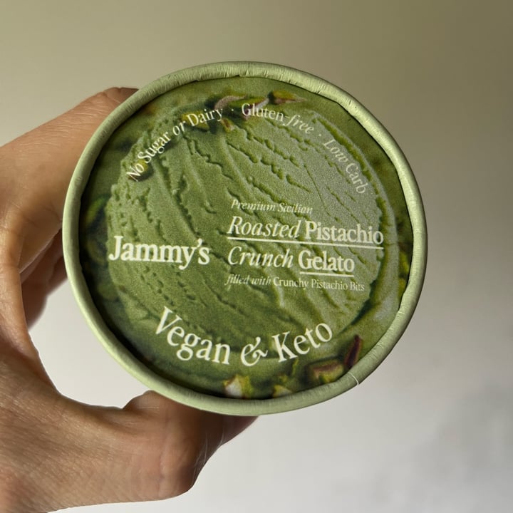 photo of Jammy’s Roasted Pistachio Crunch Gelato shared by @vegphilosopher on  23 Mar 2025 - review