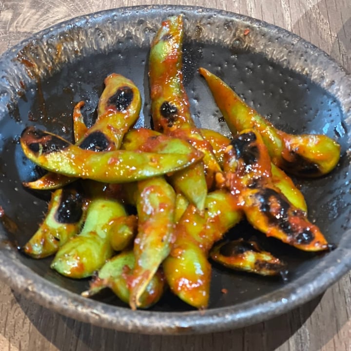 photo of KōL Izakhaya Edamame CarGrilled - Spicey Rec Pepper / Ginger Soy shared by @ftc on  22 Oct 2023 - review