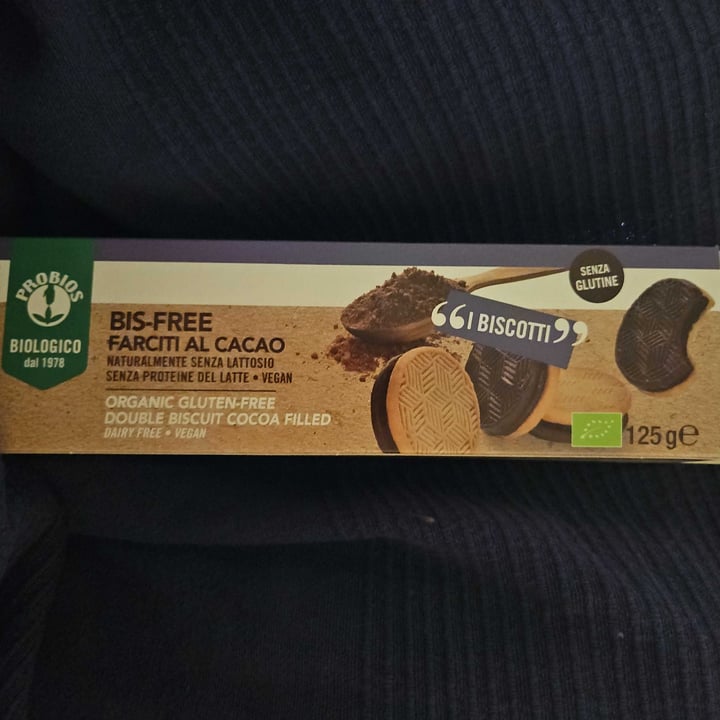 photo of Probios organic gluten-free double biscuit cookies shared by @tralf on  03 Nov 2023 - review