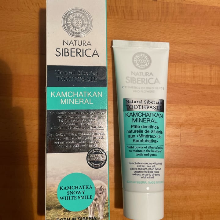 photo of Natura Siberica Kamchatkan Mineral Toothpaste shared by @veronicx on  16 Feb 2024 - review