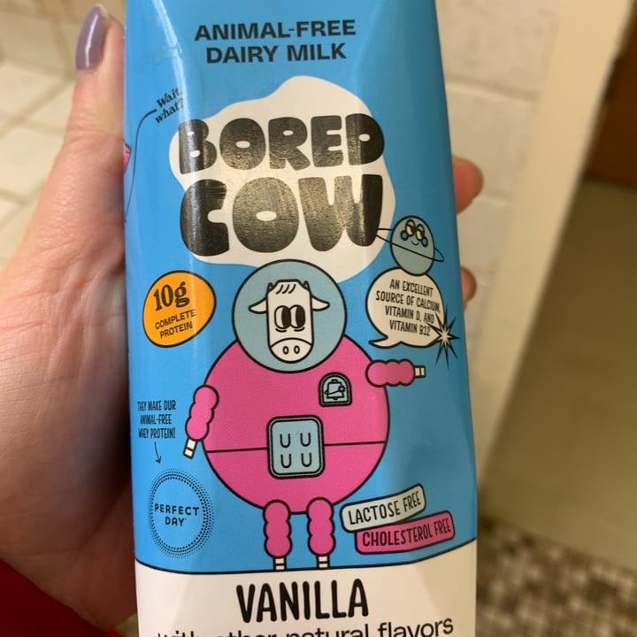 photo of bored cow milk vanilla shared by @veghui on  03 Mar 2024 - review