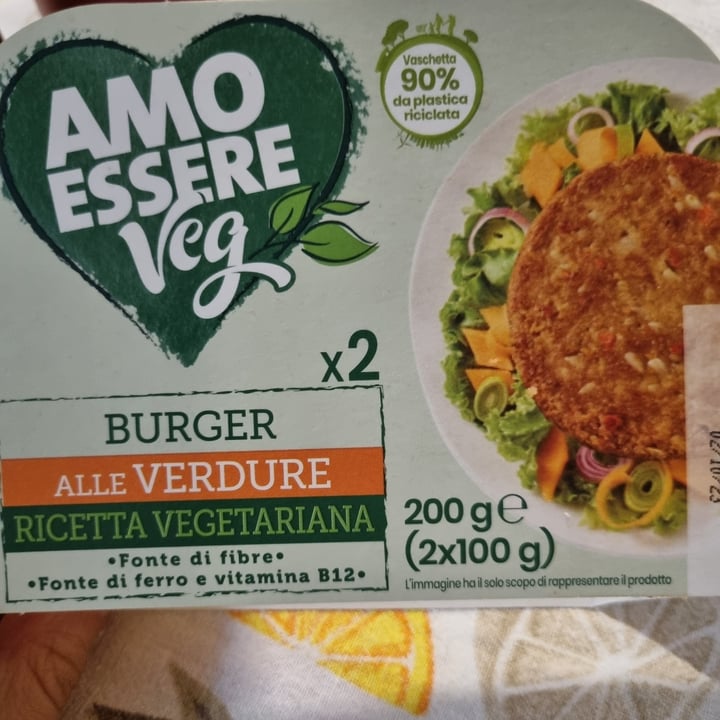 photo of Amo Essere Veg burger alle verdure shared by @marie91 on  07 Sep 2023 - review