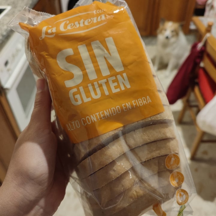 photo of La Cestera Pan de molde sin gluten shared by @theandalusianqueer on  05 Dec 2023 - review