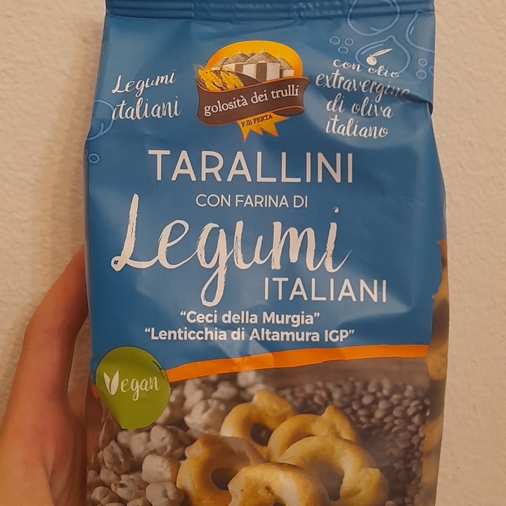 photo of Golosità dei Trulli Tarallini con farina di legumi shared by @giulipimpiveg on  14 Jan 2024 - review