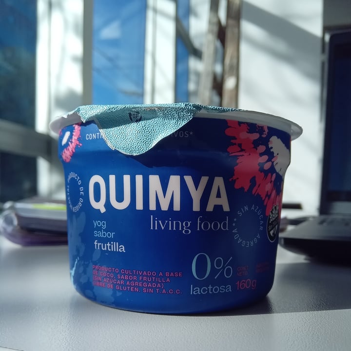 photo of Quimya Yogurt De Frutilla Sin Azucar shared by @tfmaselli on  25 Aug 2023 - review