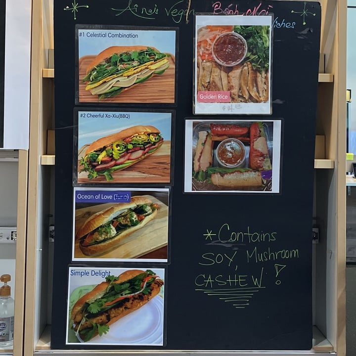 photo of Aina's Vegan Banh Mi Ocean Of Love shared by @amychan on  29 Jun 2024 - review