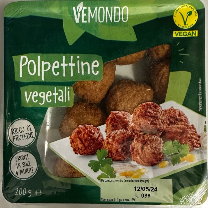 photo of Vemondo Polpette Vegane shared by @silviadmb on  30 Apr 2024 - review