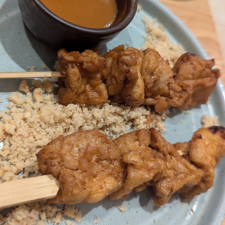 photo of The Allotment Vegan Restaurant Satay Skewers shared by @alicesabrina on  05 Dec 2024 - review