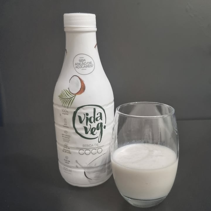 photo of Vida Veg Bebida Vegetal Fresca de Coco shared by @chrissantos on  09 May 2024 - review