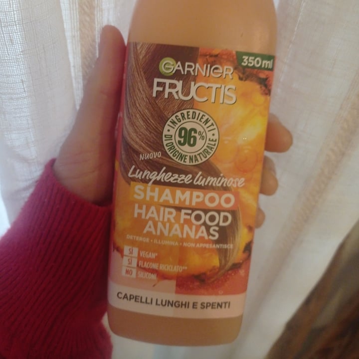 photo of Garnier shampoo hair food ananas shared by @floyellow on  19 Apr 2024 - review