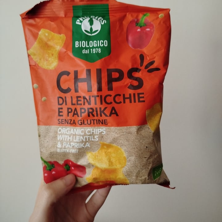 photo of Probios chips Di Lenticchie e Paprika shared by @scatolettadiceci on  31 Jan 2025 - review