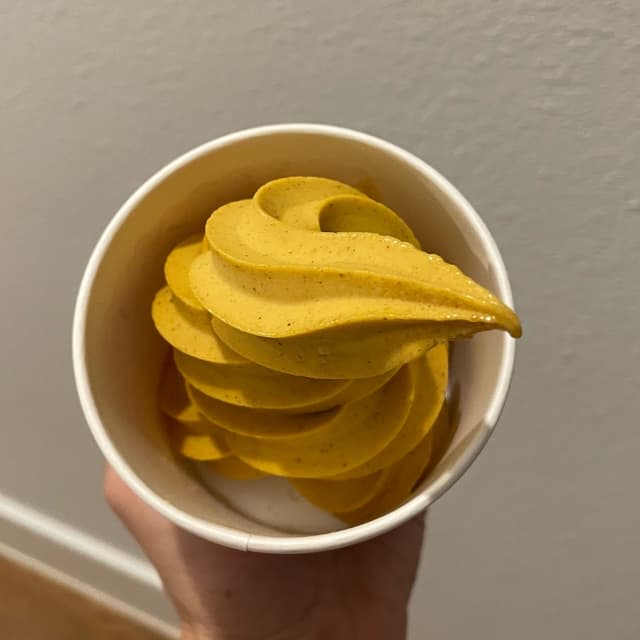 Photo of the dish “Pumpkin Pie Spice Soft Serve”
