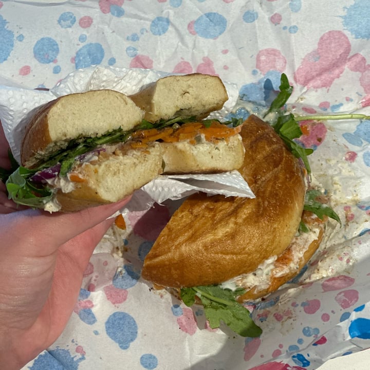 photo of okja café on Kloof Lox + Schmear bagel shared by @aleecpt on  25 Apr 2024 - review