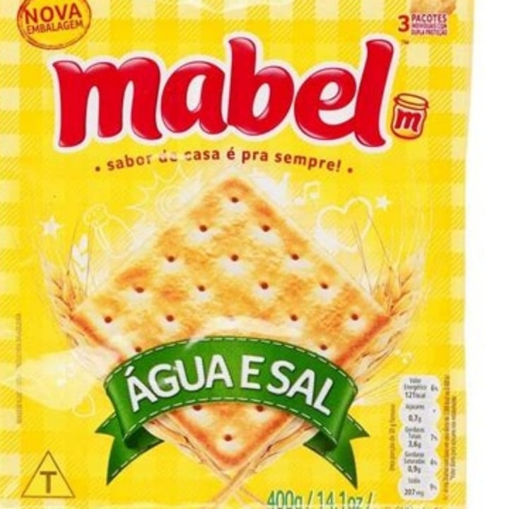 photo of Mabel BISCOITO ÁGUA E SAL MABEL shared by @niffernunes on  28 Jan 2024 - review