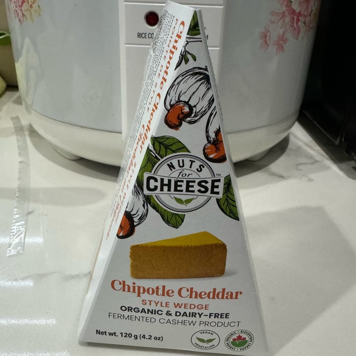 photo of Nuts For Cheese Chipotle Cheddar Cashew Cheese shared by @andy94 on  04 Apr 2024 - review