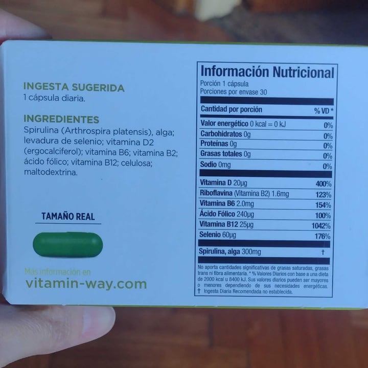 photo of Pharmamerican Complejo Vitaminico Con Espirulina shared by @ncdn on  07 Apr 2024 - review