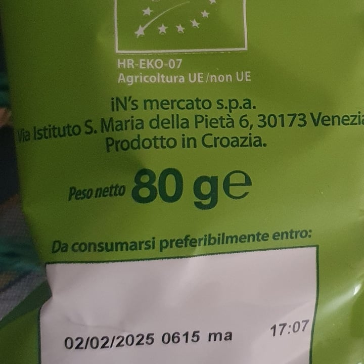 photo of Bio iN's Snack di mais e legumi shared by @francescarest on  20 Mar 2024 - review