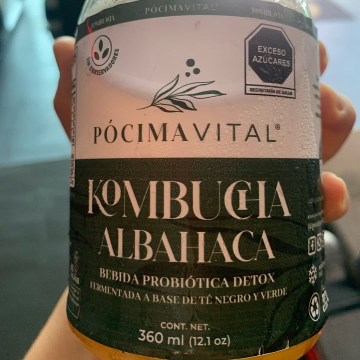 photo of Pócima vital Kombucha de Albahaca shared by @happycoconut2004 on  08 Jul 2025 - review