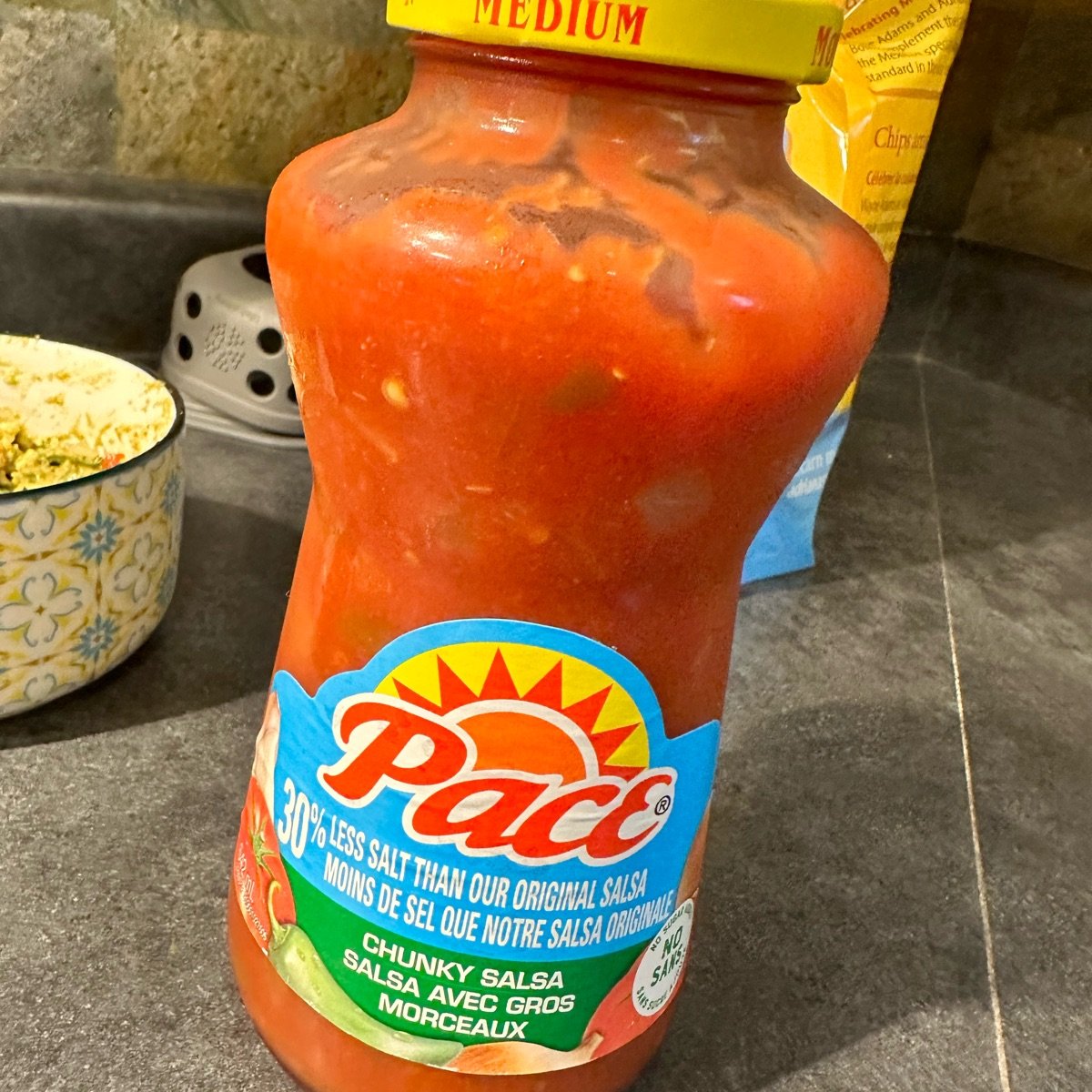Chunky Salsa - 30% Less Salt from Pace - Vegan Product Reviews ...