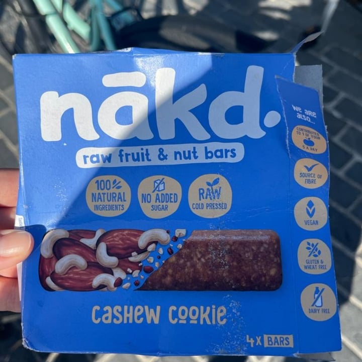 photo of Nākd. Cashew Cookie shared by @genuedean on  10 Sep 2023 - review
