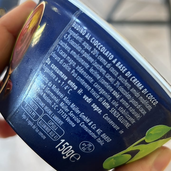 photo of Müller Veg Budino shared by @manuvegan on  07 Sep 2024 - review