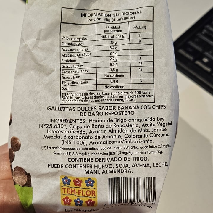 photo of vegui's Bananita Con Chips De Chocolate shared by @aldyflorent on  31 Jul 2025 - review