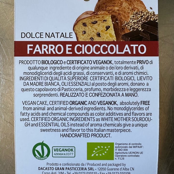 photo of Dacasto Dolce Di Natale Farro E Cioccolato shared by @irfer on  23 Dec 2023 - review