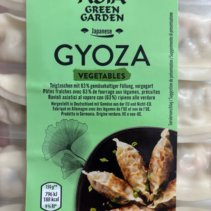 photo of Asia Green Garden Gyoza vegetables shared by @franvegg on  09 Oct 2025 - review
