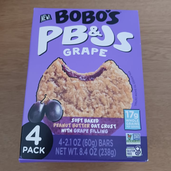photo of Bobo's PB&Js Grape shared by @heartartichokehearts on  20 Aug 2023 - review