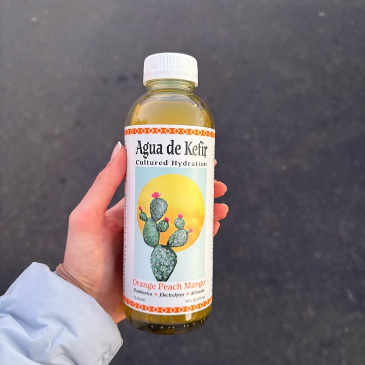 photo of Agua de kefir Orange Peach Mango shared by @claudiad on  27 Jan 2025 - review